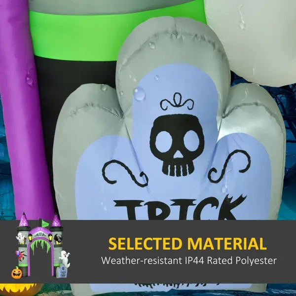 Blower, stakes and tethers included with the inflatable archway